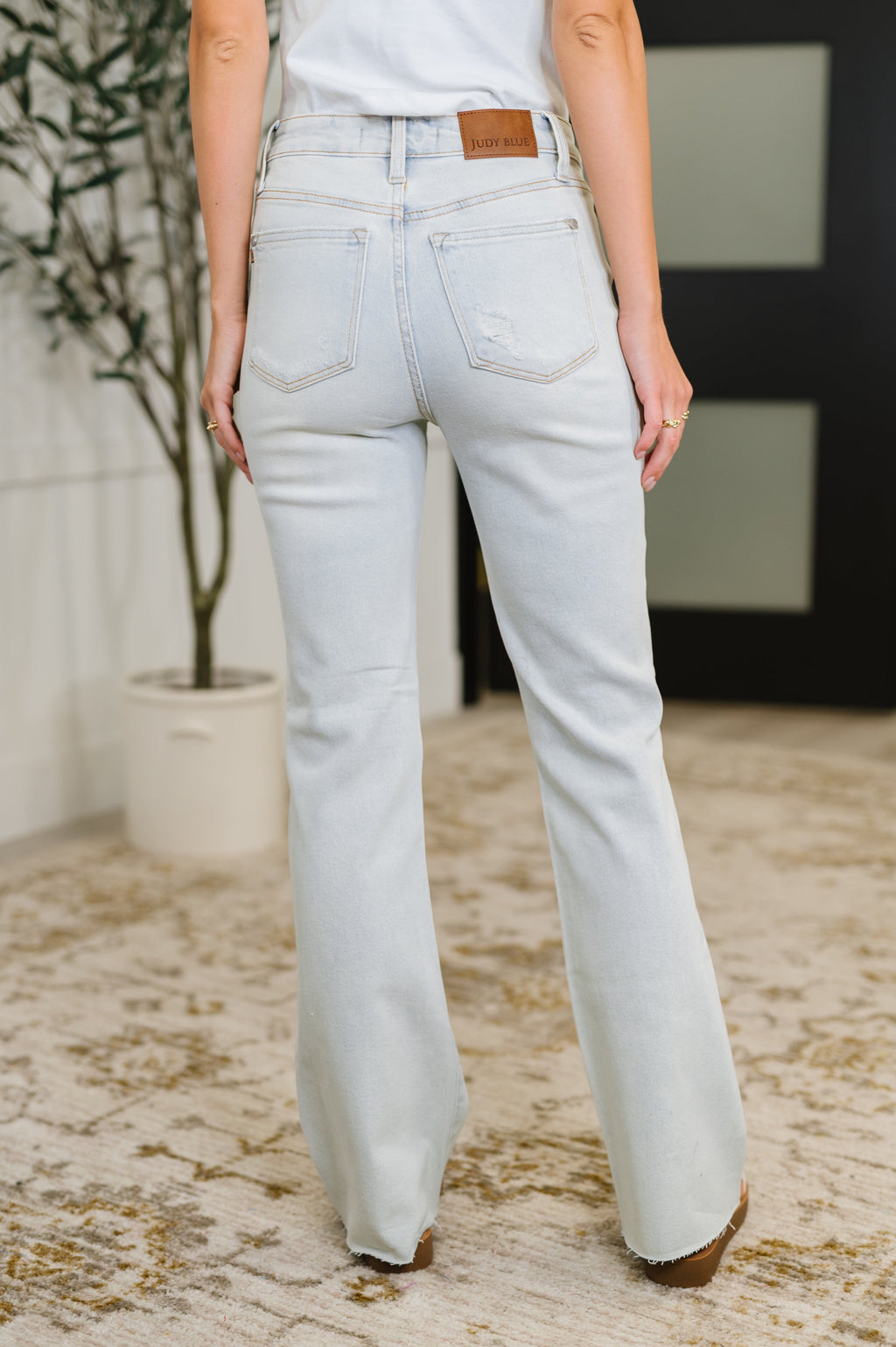 Judy Blue Alyse Distressed Bootcut Jeans